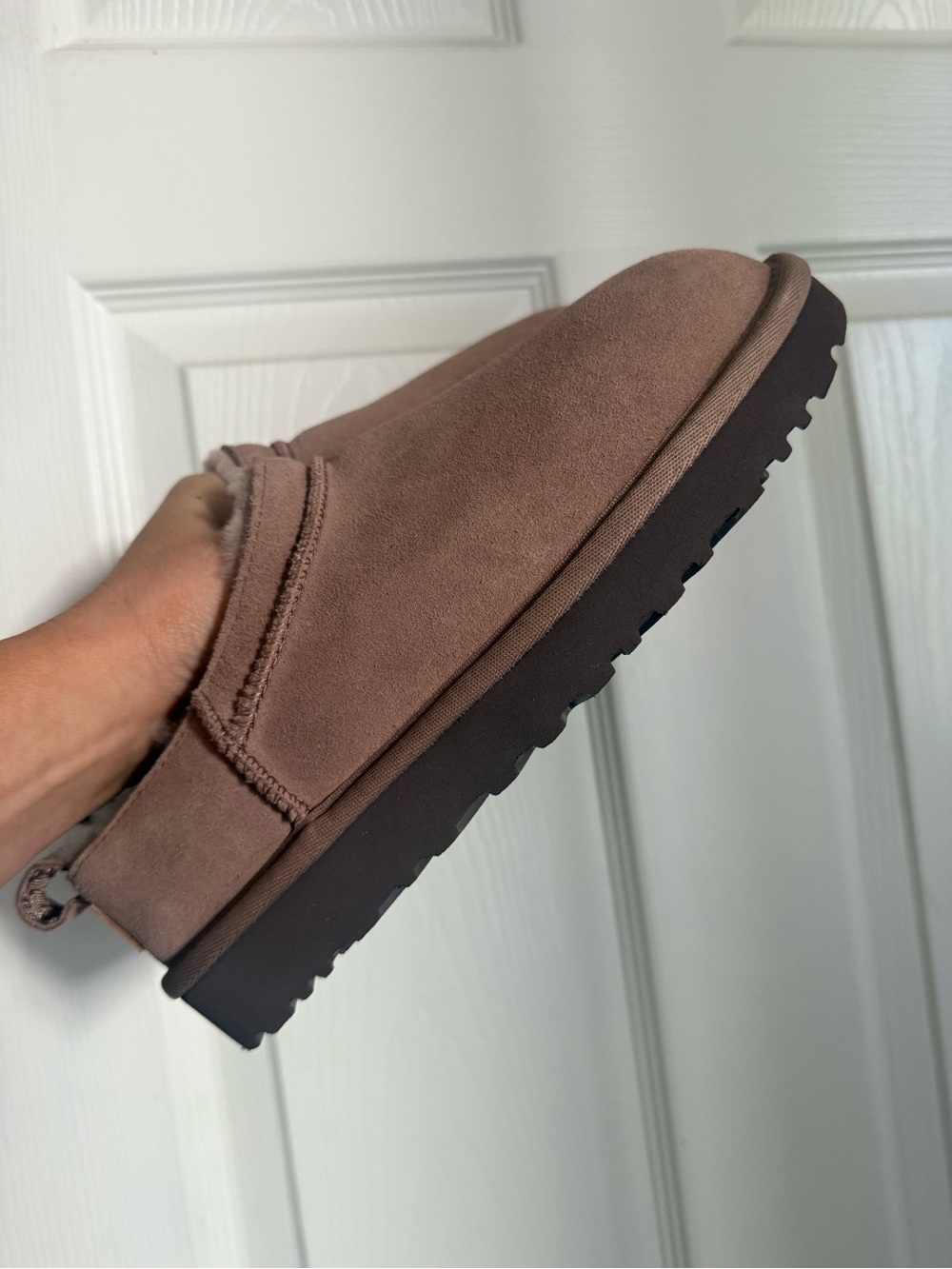 UGG Micro Women's Slippers in Dusty Taupe